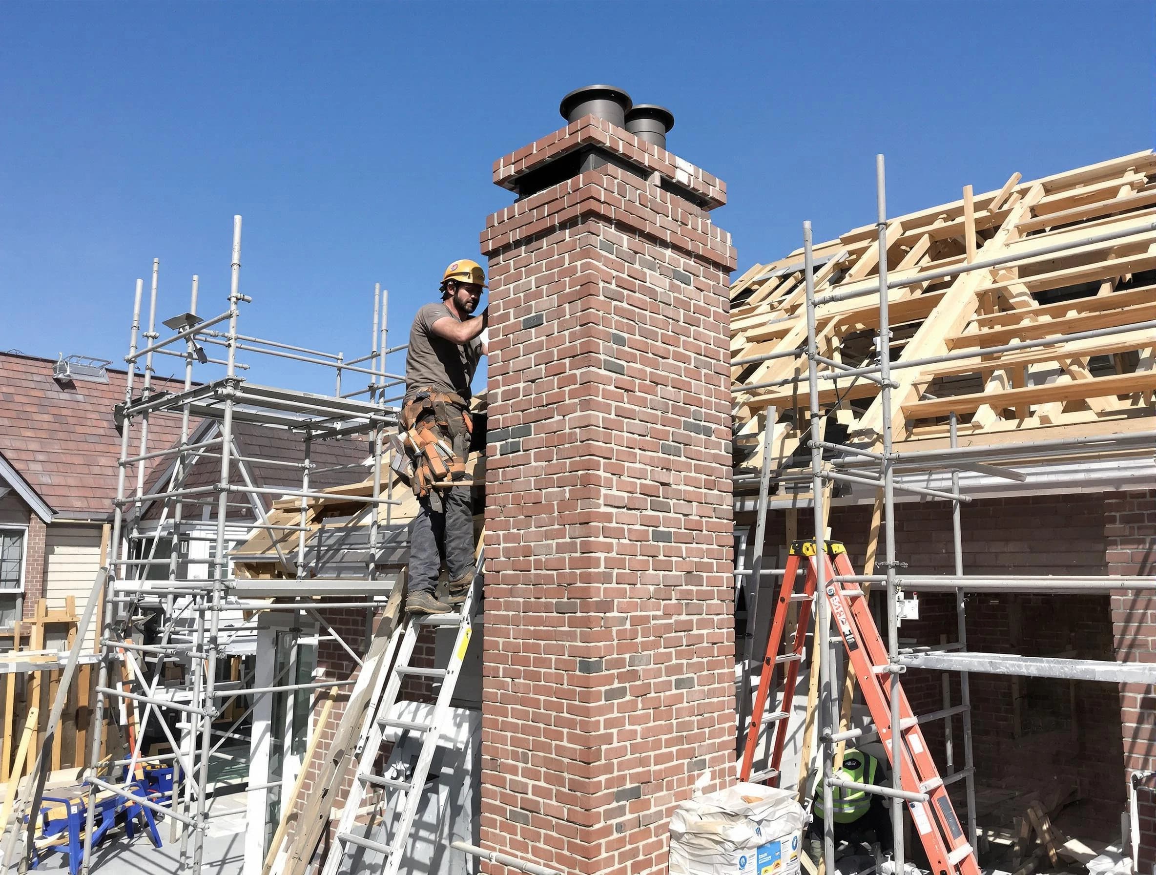 New chimney installation completed by Gardendale Chimney Sweep in Gardendale, AL