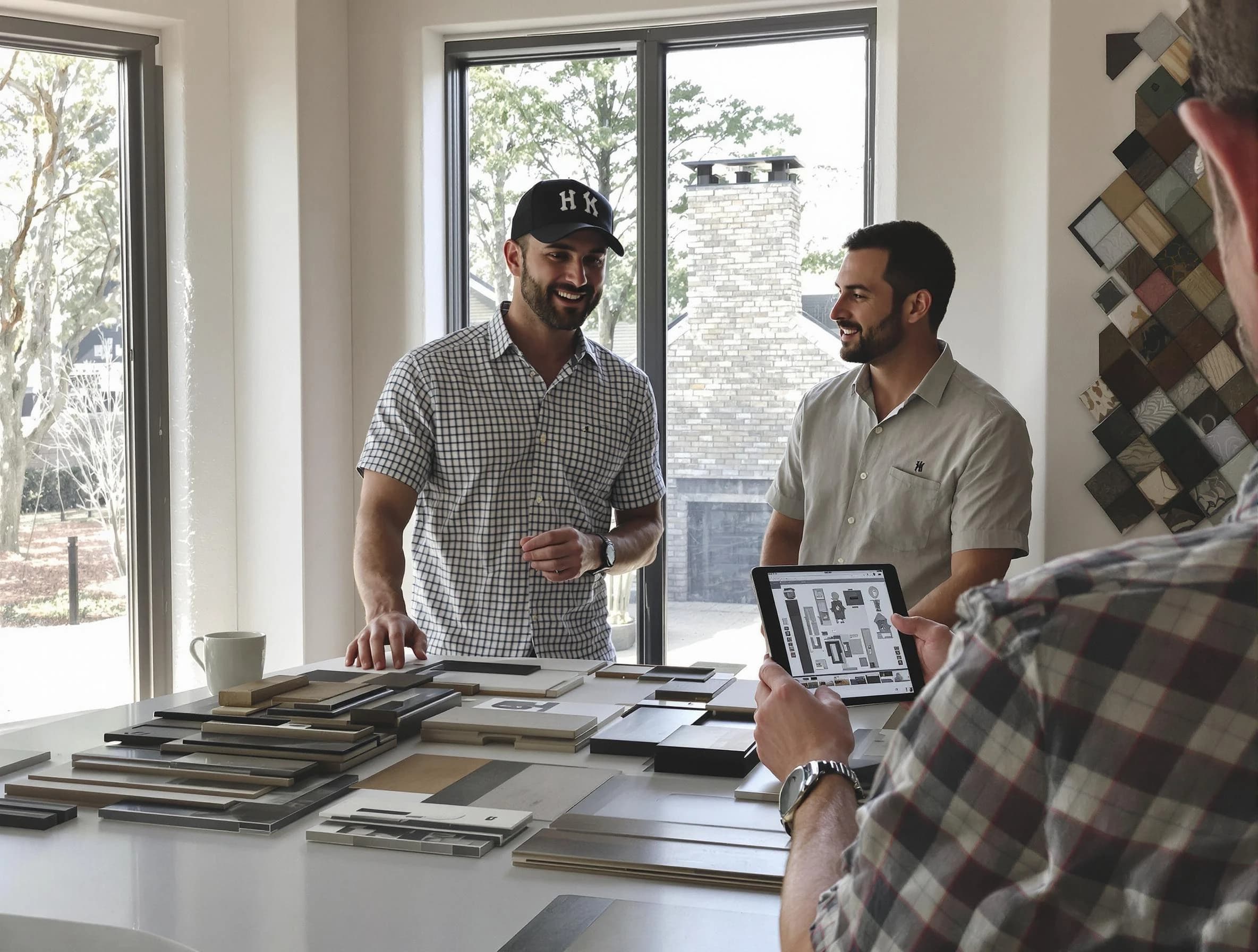 Gardendale Chimney Sweep remodeling a chimney and fireplace in Gardendale, AL