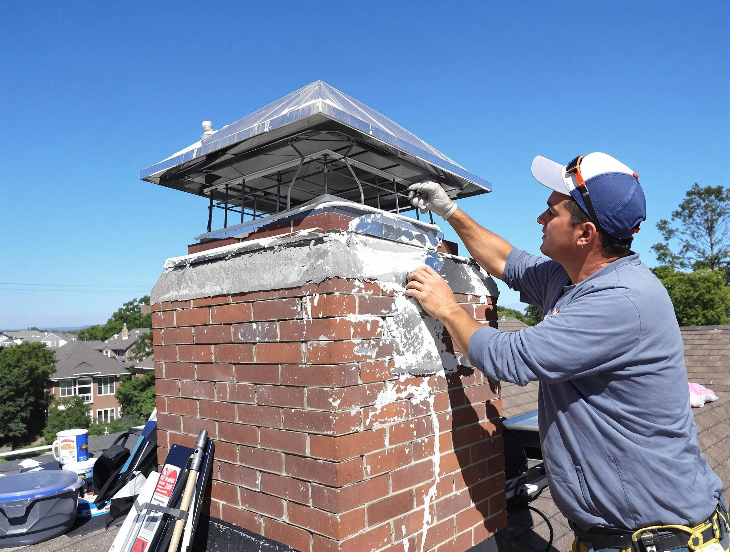 Chimney Crown Services in Gardendale