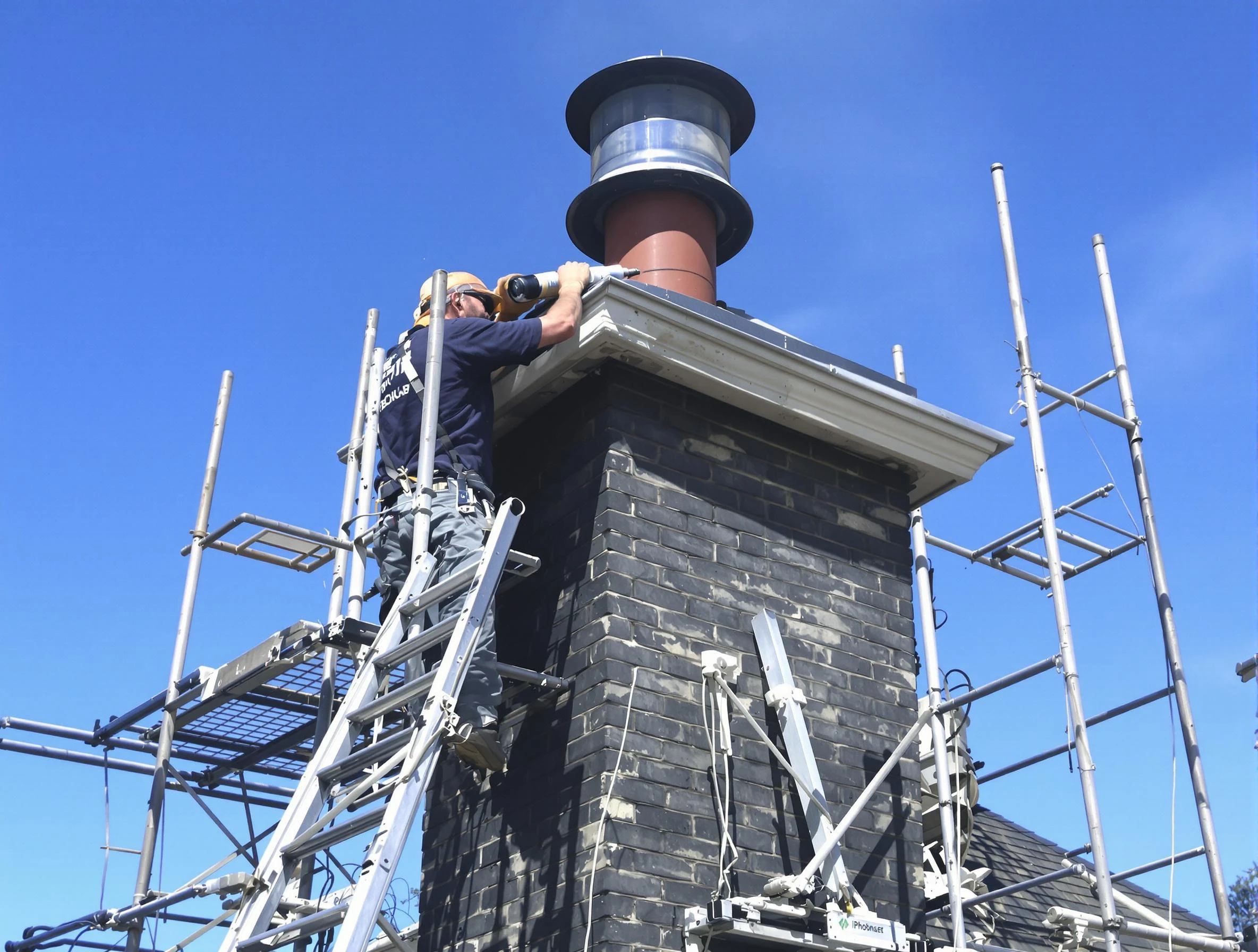 Sturdy chimney crown finished by Gardendale Chimney Sweep in Gardendale, AL