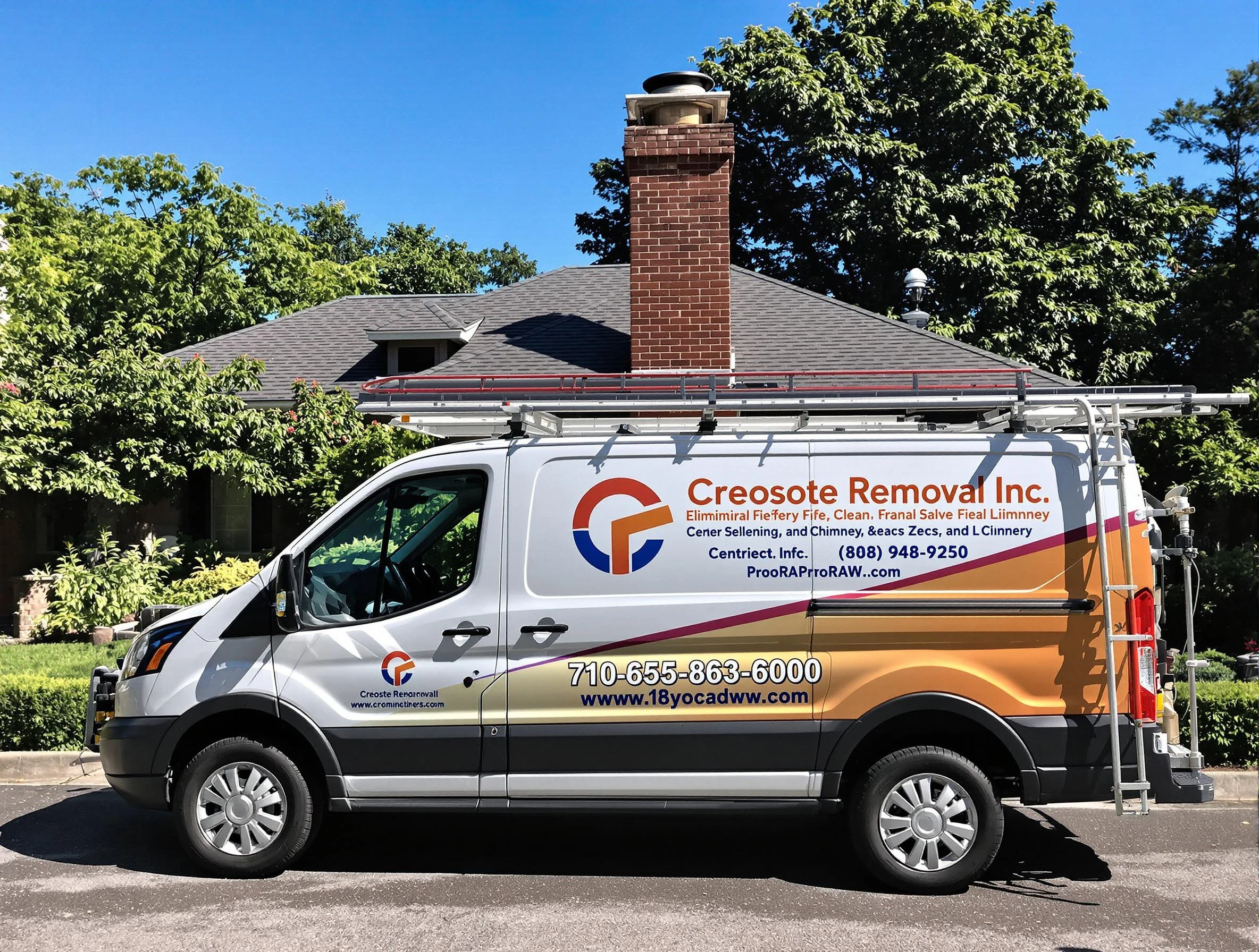 Gardendale Chimney Sweep technician removing creosote safely in Gardendale, AL